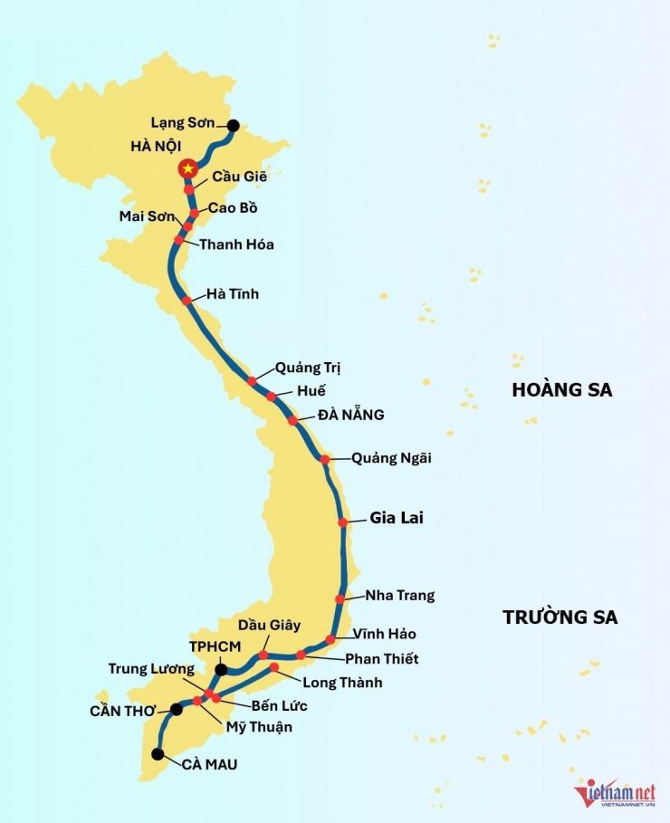 Cao tốc Bắc - Nam ngày đầu nối liền một dải - 35