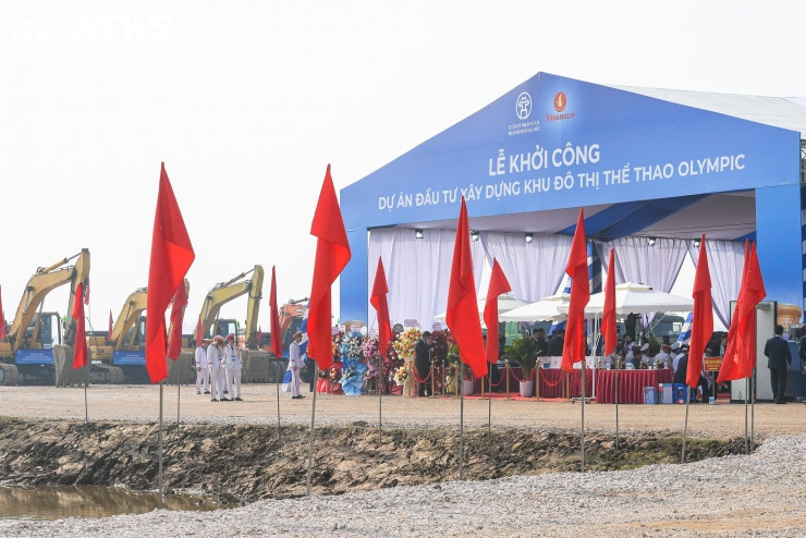 Khu đô thị thể thao Olympic có diện tích hơn 9.171 ha, tổng vốn đầu tư khoảng 925.000 tỷ đồng - ghi dấu ấn là khu đô thị lớn nhất Việt Nam khi trải rộng trên địa bàn 11 xã.