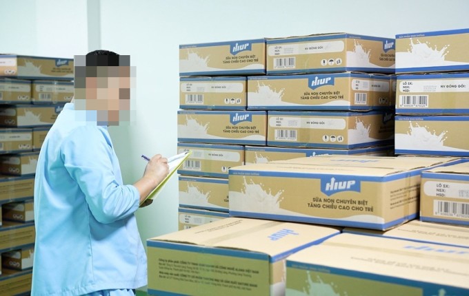 Sữa giả HIUP của hệ sinh thái Z Holding. Ảnh: Z Holding