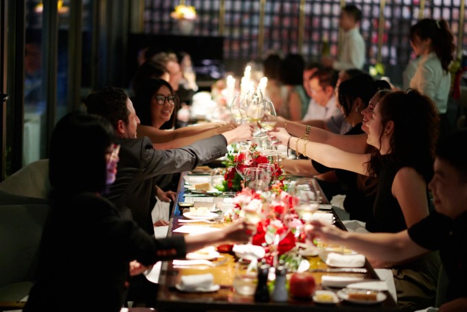 Một bữa tiệc cao cấp tại nhà hàng La Table Hanoia.