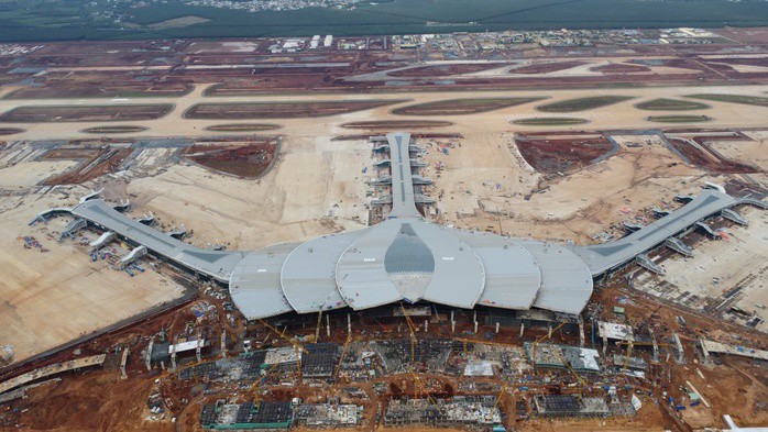 Toàn cảnh nhà ga - trái tim của sân bay Long Thành