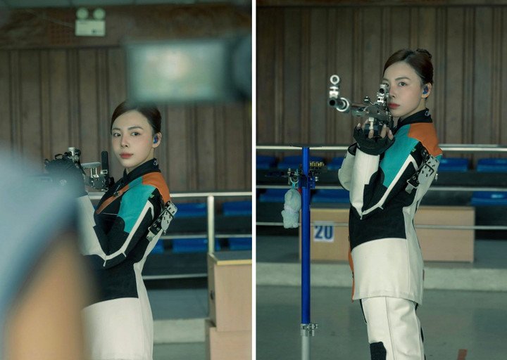 Sắc vóc 'hoa khôi bắn súng' mang hàm Thượng uý vừa phá kỷ lục ở SEA Games 33 - 4