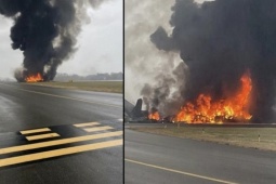 Mỹ: Tai nạn máy bay thảm khốc, 7 người thiệt mạng