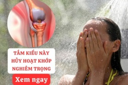 Tin tức sức khỏe - Thói quen tắm nguy hiểm khiến xương khớp “kêu cứu”