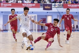 Video bóng đá futsal Thái Lan - Indonesia: Hủy diệt "set tennis", lật đổ ngai vàng (SEA Games 33)