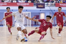 Video bóng đá futsal Thái Lan - Indonesia: Hủy diệt "set tennis", lật đổ ngai vàng (SEA Games 33)