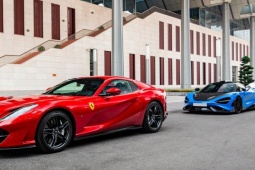 Dàn siêu xe trăm tỷ trong đám cưới của con gái doanh nhân ngành ô tô