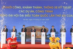 Toàn cảnh lễ khởi công Khu đô thị thể thao Olympic gần 1 triệu tỷ đồng