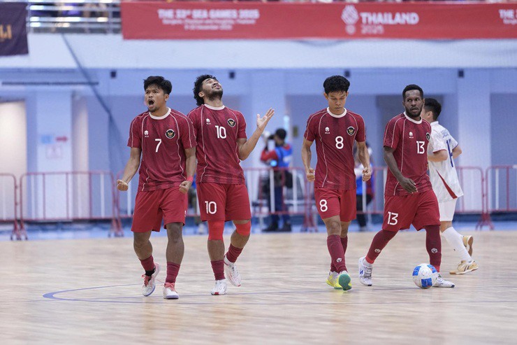 Trực tiếp bóng đá futsal Thái Lan - Indonesia: Chủ nhà vỡ trận (SEA Games 33) (Hết giờ) - 3