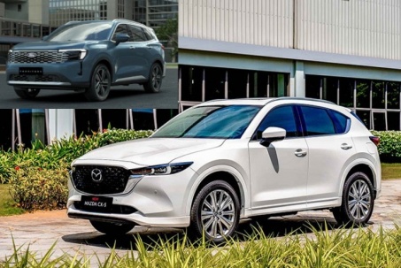 Mazda CX-5 "vua doanh số” xe 3 quý, Ford Territory bám sát phía sau