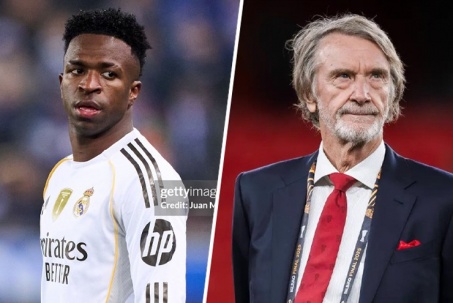 Vinicius gặp tỷ phú Ratcliffe tại Madrid, MU tính chơi lớn với sao Real