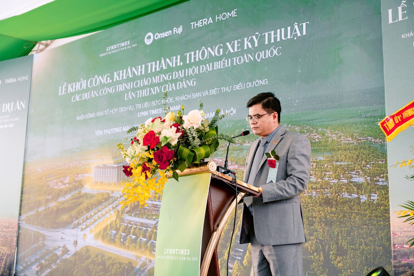 Ông Phạm Đắc Long – Tổng Giám đốc Công ty TNHH Onsen Fuji Hà Nam chia sẻ về tầm nhìn dự án.