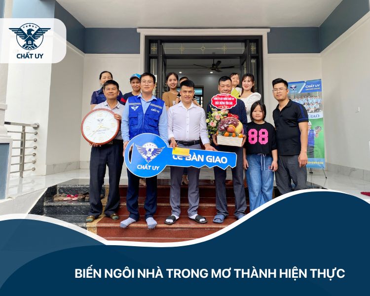 Chất Uy - Công ty thiết kế & xây nhà trọn gói được hàng nghìn gia đình Việt tin chọn - 1