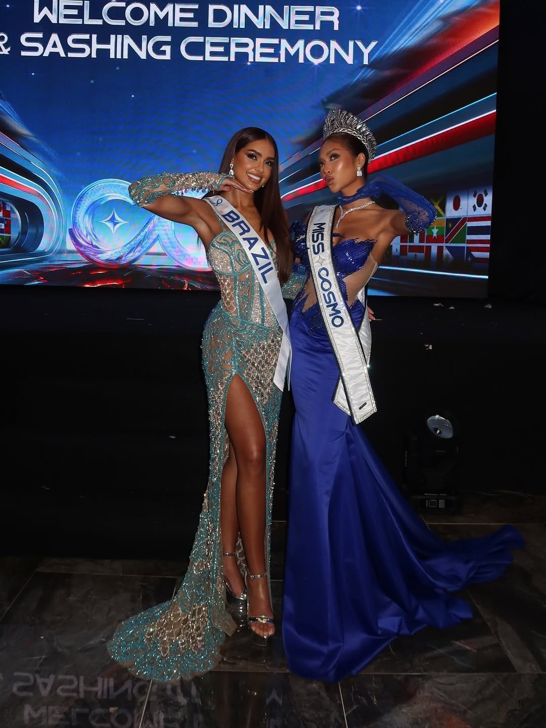 Đại diện Brazil nằm trong nhóm thí sinh nổi bật của khu vực châu Mỹ. Cô gây ấn tượng với vẻ ngoài chuyên nghiệp, chỉn chu từ ngày đầu nhập cuộc.