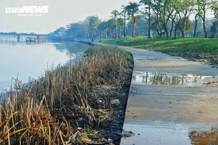Đường lát gỗ lim siêu sang ở Huế vẫn ngập trong bùn đất sau đợt mưa lũ lịch sử - 3