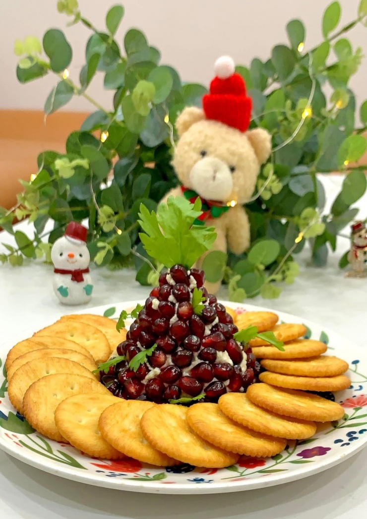 Mâm rau củ hóa cây thông, vòng nguyệt quế đón Giáng sinh - 9