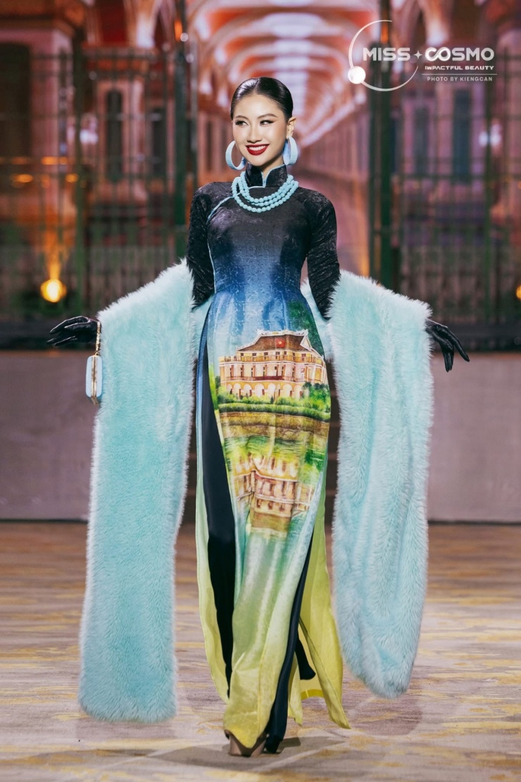 Hành trình đến top 10 Miss Cosmo 2025 của Phương Linh - 5