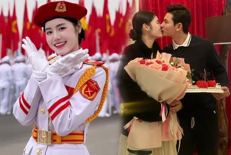 Chiến sĩ diễu binh từng gây sốt tại A80 được bạn trai cầu hôn