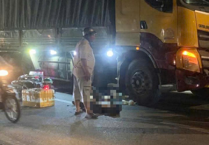 Hiện trường tai nạn.