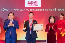 Gạo GO! ST25 lúa tôm lọt top 10 sản phẩm - Dịch vụ Xanh - Bền vững 2025