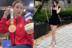 "Hoa khôi đấu kiếm" Ngô Thị Hương cao 1m75, giành huy chương quý giá ở SEA Games