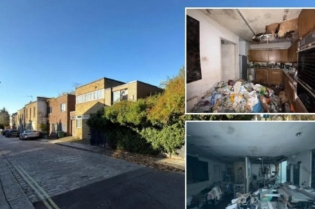 Cảnh tượng khó tin bên trong ngôi nhà hoang đổ nát, giá hơn 34 tỷ đồng