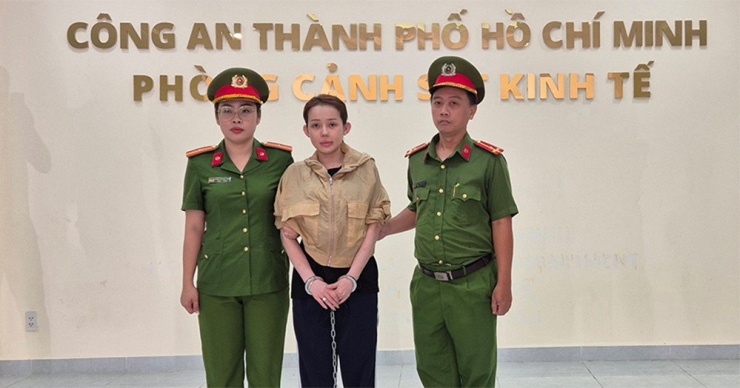 Ngân 98 tại thời điểm bị bắt.