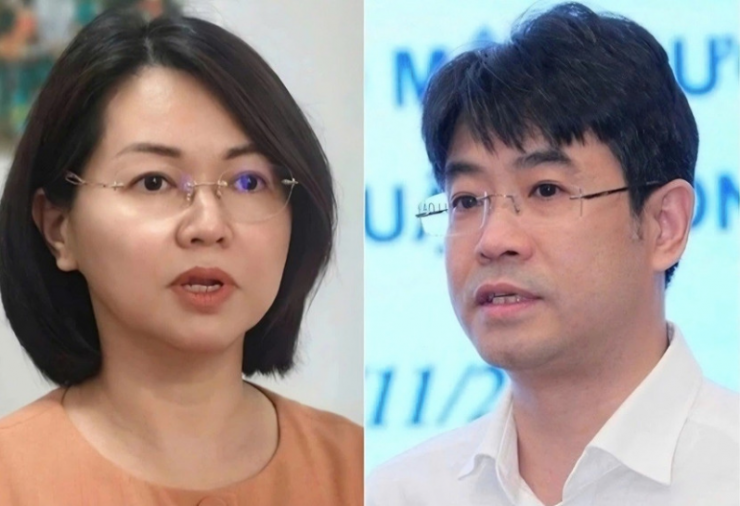 Cục trưởng Trần Việt Nga và chồng là bị can Lê Hoàng.