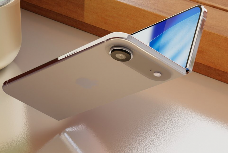 Theo nhà phân tích nổi tiếng Ming-Chi Kuo, Apple đang chậm tiến độ trong quá trình phát triển iPhone Fold. Ảnh một concept iPhone Fold