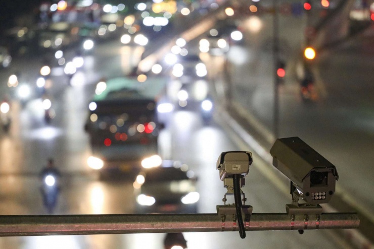 Hệ thống camera hoạt động 24/24h. Ảnh CAHN