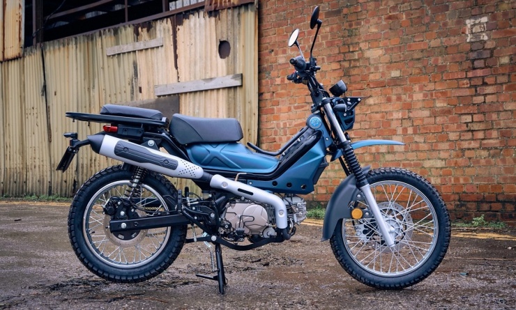 AJS Imber 125 - xe máy hộp số bán tự động giá 3.100 USD - 1