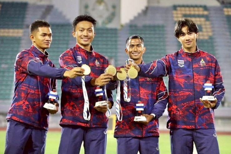 Các VĐV Thái Lan đoạt HCV nhận 125 triệu đồng, riêng một người nhận thưởng cao gấp 7 lần - 1