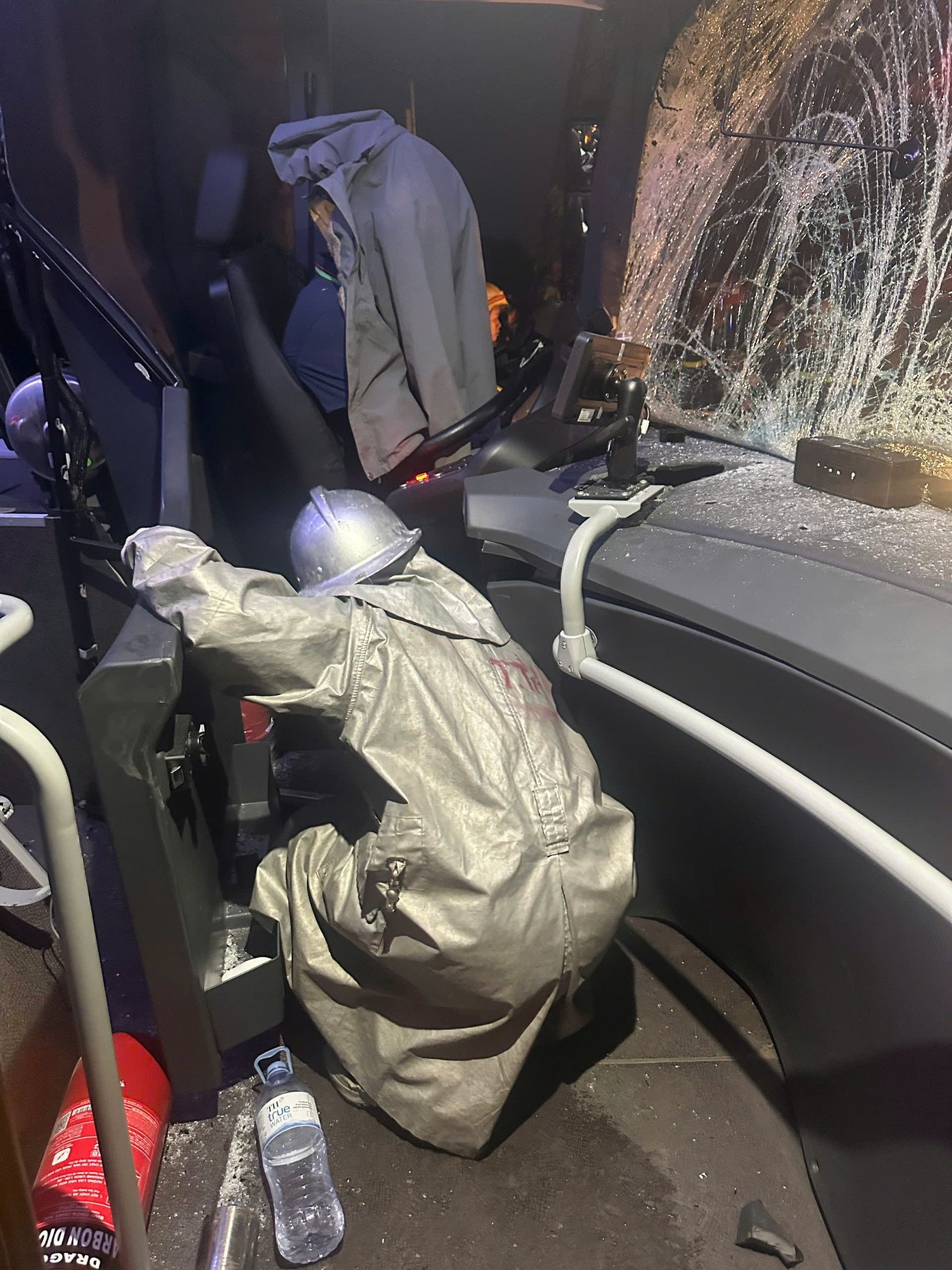 Hiện trường vụ việc.