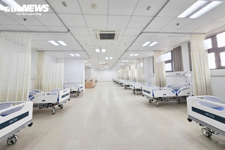 Cận cảnh không gian hiện đại, tiện nghi tại Bệnh viện Bạch Mai, Việt Đức cơ sở 2 - 7