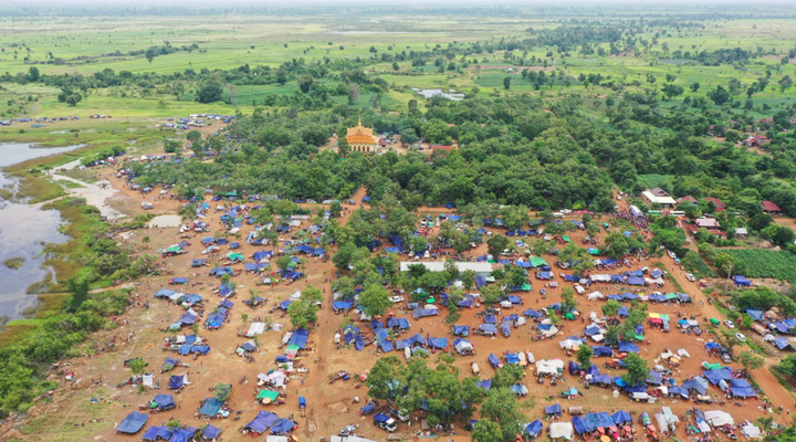 Hơn 500.000 người Campuchia phải di tản do xung đột biên giới với Thái Lan - 1