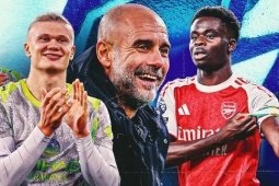 Arsenal khó chịu nổi "nhiệt" từ Man City, Sancho - Garnacho thành thảm họa (Clip 1 phút)