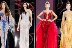 Ngắm nhan sắc Top 10 Miss Cosmo 2025 đẹp lộng lẫy trong trang phục dạ hội