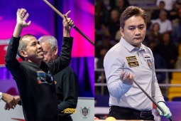 Quyết Chiến thắng đối thủ duyên nợ, Thanh Lực loại sốc sao bi-a hạng 2 thế giới