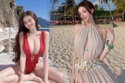 Hot girl “đẹp như AI” khoe ảnh gợi cảm khiến fan “phát sốt”