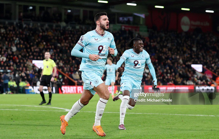 Kết quả bóng đá Bournemouth - Burnley: Thoát hiểm phút 90 (Ngoại hạng Anh) - 1