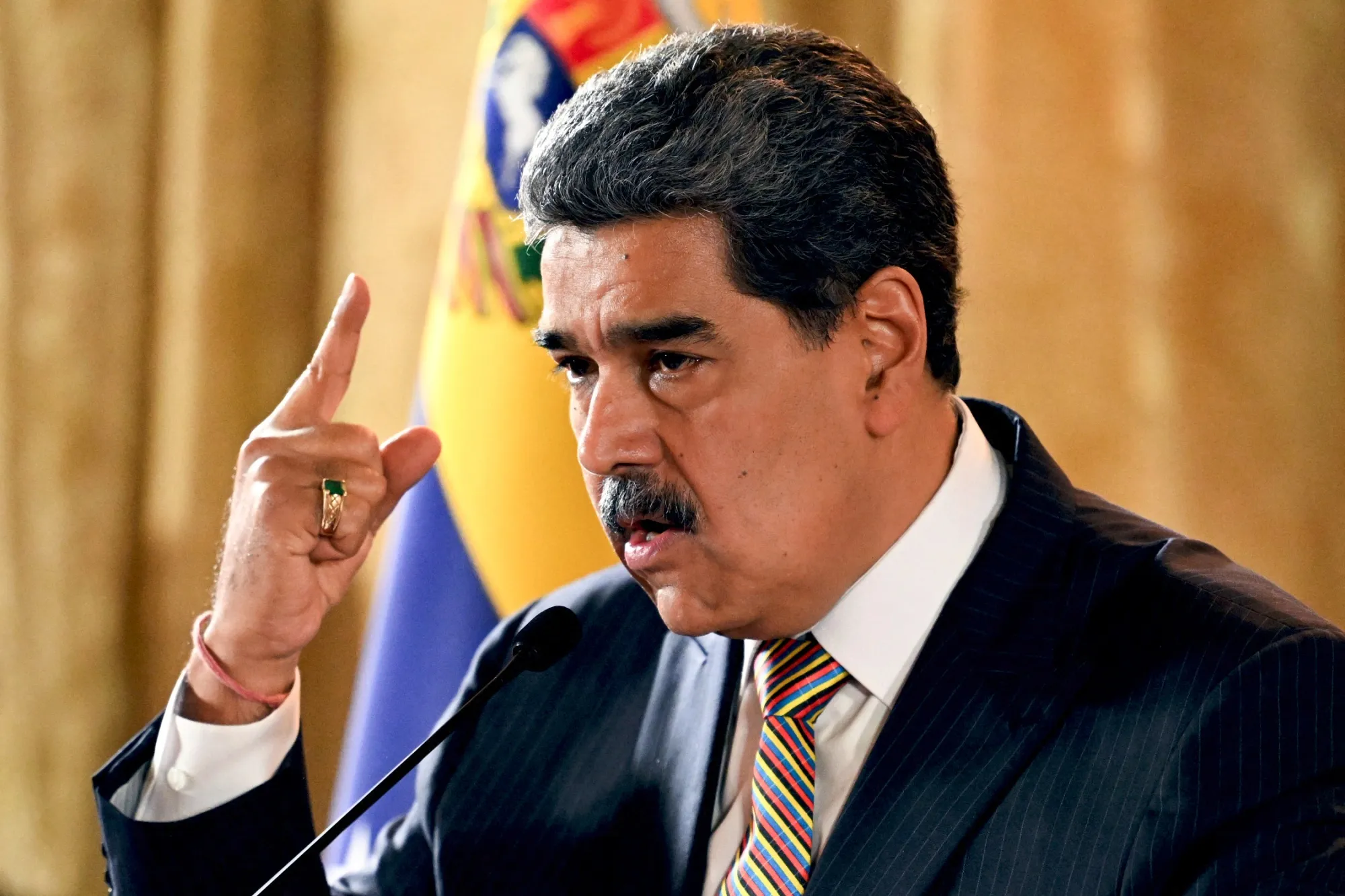 Tổng thống Venezuela Nicolas Maduro. Ảnh: AFP.