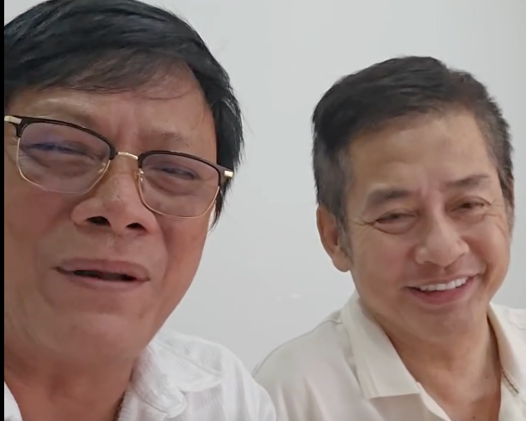 Nghệ sĩ Tấn Beo lạc quan sau bạo bệnh.