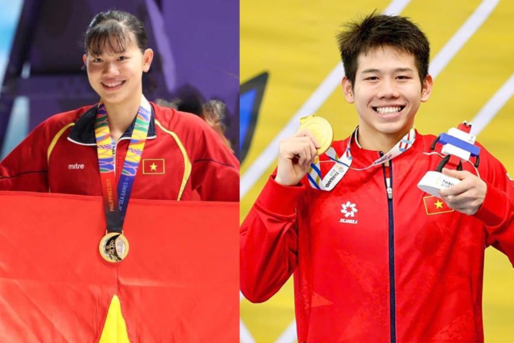 Chị em Ánh Viên và Quang Thuấn tỏa sáng rực rỡ ở đấu trường SEA Games