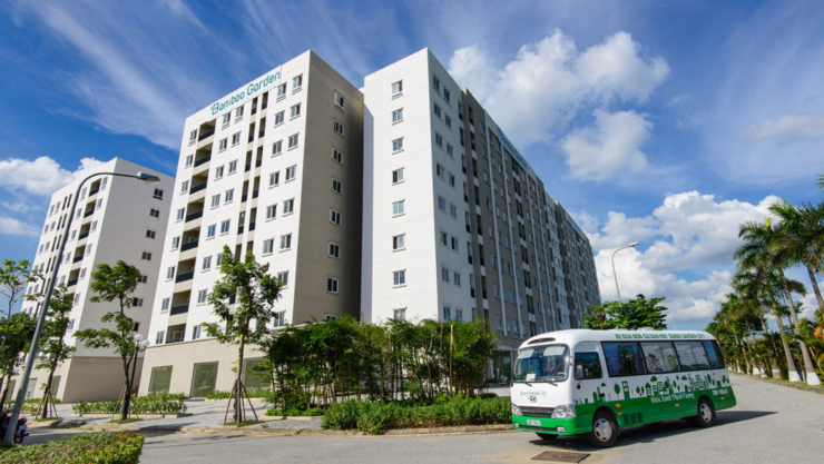 Khu nhà ở xã hội Bamboo Garden. Ảnh: Công ty CP Tập đoàn C.E.O