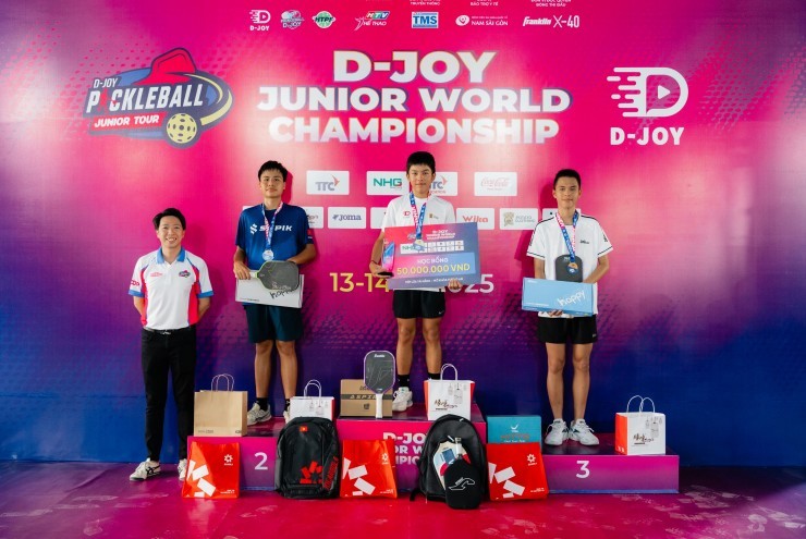 Giải Pickleball Junior đầu tiên trên thế giới trao học bổng giá trị cao