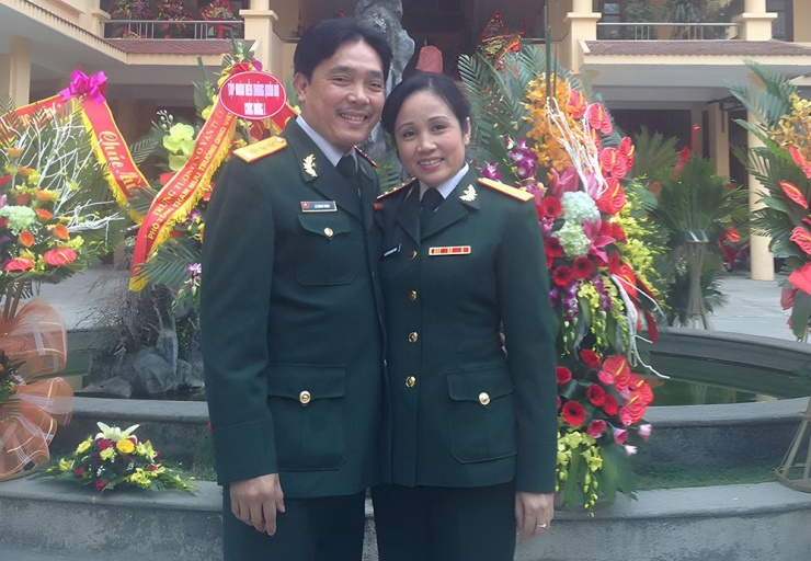 NSND Ngọc Thư và NSƯT Minh Tuấn.&nbsp;