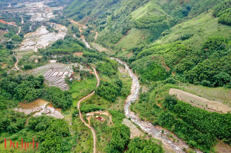 Độc đáo di sản ruộng bậc thang vào mùa nước đổ ở Sơn Tây Thượng - 14