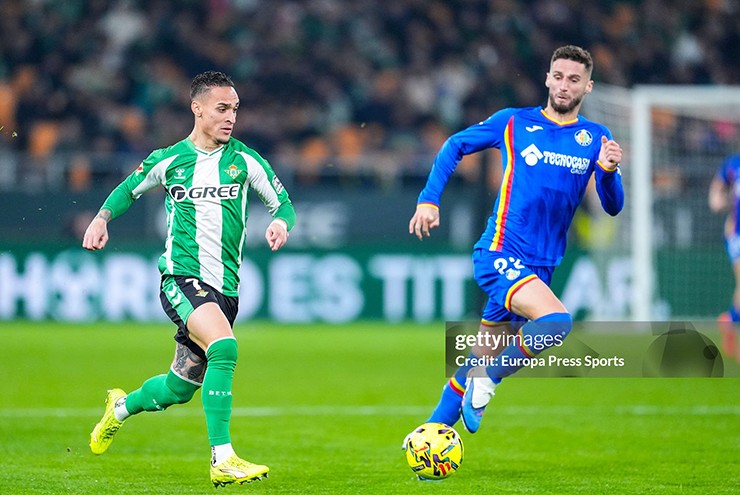Video bóng đá Real Betis - Getafe: Dấu ấn Antony, tưng bừng 4 bàn (La Liga)