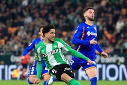 Video bóng đá Real Betis - Getafe: Dấu ấn Antony, tưng bừng 4 bàn (La Liga)