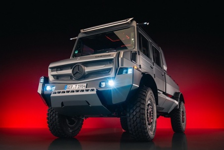 Xe bán tải hạng sang Mercedes-Benz Unimog lộ diện